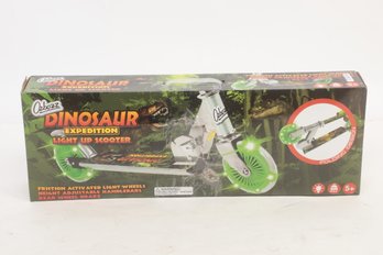 OZBOZZ Dinosaur Foldable Scooter - Light Up Wheels -