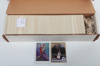 1990 -91 Hoops Basketball Cards With Stars