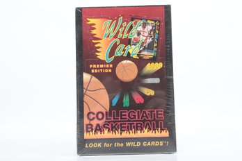 1991 Wild Card Collage Basketball Wax Pack Box