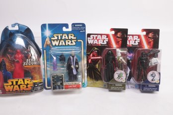 Lot Of 4 Factory Sealed Star Wars Figures