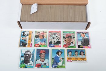 1981 Topps Baseball Cards Partial Set With Stars And Rookies