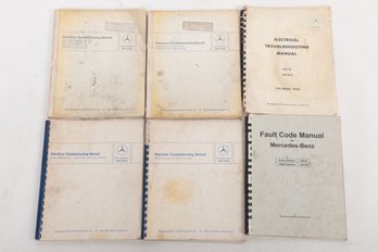 6 Vintage Mercedes-benz Electrical Troubleshooting Manuals & Extras