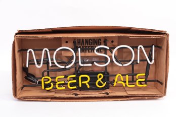 Molson  Beer And Ale Beer Neon Sign