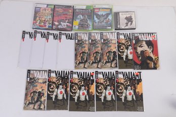 Video Game And Comic Book Lot