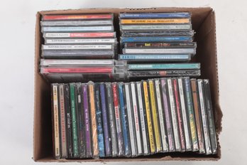 Box Lot Of New Cds