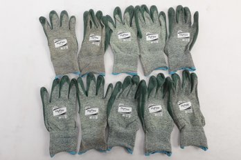 5 Pairs Of Ansell 11-511 HyFlex Work Gloves With Kevlar ~ Size 11
