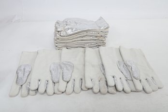 8 Pairs Of ALUMINIZED HEAT RESISTANT GLOVES Size XL