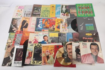 Large Lot Of Mixed Genre Lp Records