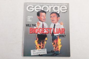 George Magazine May 2000 Issue Gore And Bush