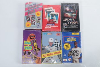 Assorted Wax Pack Box Lot