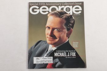 George Magazine Michael J. Fox October 2000 Issue