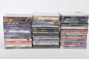 Large Lot Of New DVDs