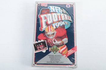 1991 Upper Deck Football Foil Pack Box