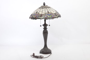 Tiffany Style Glass Shade Table Lamp