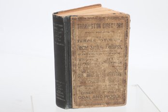 TORRINGTON & WINSTED DIRECTORY 1906-07 CONTAINING A General Directory Of The Citizens, Classified Business