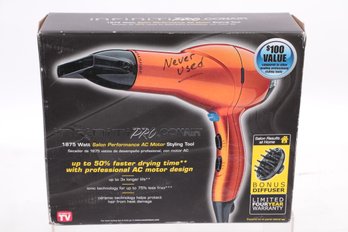 New, Open Box: Infiniti Pro By Conair 1875 Watt Blow Dryer