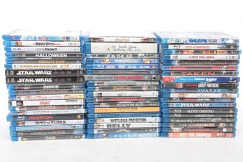 Large Lot Of Blu Ray Movies