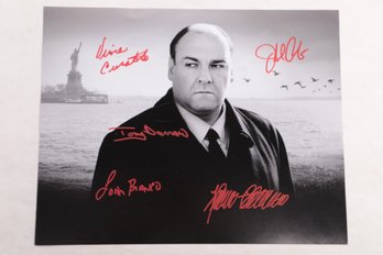 Signed Sopranos Cast Members 14 X 11 Print