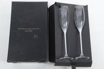 Donna Karen Lenox Champagne Flutes