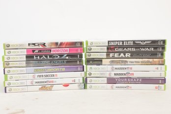 Lot Of 16 Xbox 360 Games