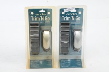 2 ANDIS Trim 'N Go Cordless Personal Trimmer