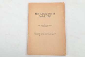 Adventures Of Buffalo Bill By Colonel Cody