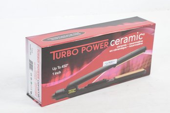 Turbo Power Ceramic Tourmaline 1' Flat Iron