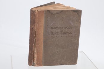 1908 Dard Hunter And Roycroft Womans Work By Alice Hubbard