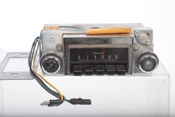 Late 1960's Philco Car Radio