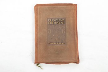 Thomas Gray Elegy Written In The Country Churchyard Suede Covers