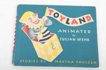1944 Pop-up Book Toyland Julian WEHR