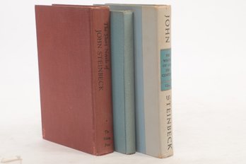 1952 The Old Man And The Sea By Ernest Hemingway Together With Two John Steinbeck Books