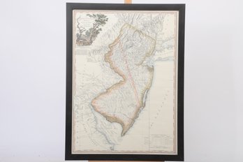 Vintage Reproduction Of 1777 Map Of Province Of New Jersey