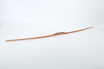 VINTAGE ARCHERY BOW WOOD & VENEER 66 INCHES LONG 2755 * 45