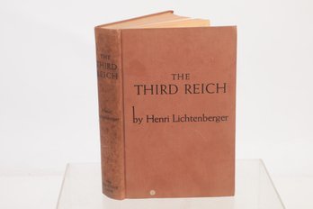 1937 The Third Reich Book By Henri Lichtenberger