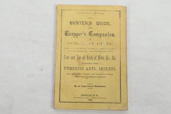 The Hunters Guide And Trappers Companion, 1869