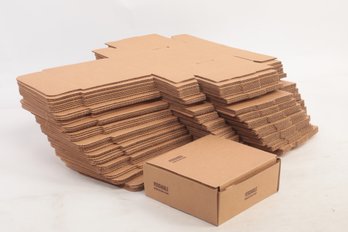 Lot Of 50 Shipping Boxes  8.5 X 8 X 3