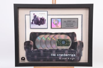 Cranberries: Certified Sales Award To Paul Cannon WTIC For More Then 5 Million Copies Sold