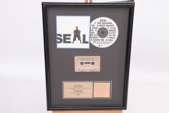 Seal: RIAA Certified Gold Sales Award For More Then 500k Copies Sold