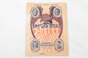 Roosevelt Political Americana C 1910 Presidential Pointers