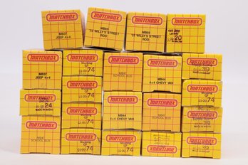 Lot Of 22 Early 1980'S  Matchbox Assorted New Old Stock #5