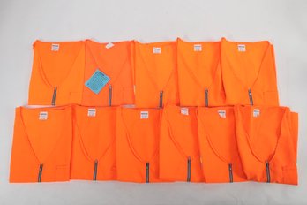 11 Safety Line Orange Reflective Vest Made In America Size 3XL