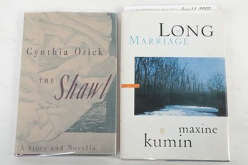 Women Poets Cynthia Ozick And Maxine Kumin Signed Books