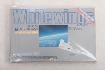 Vintage White Wings 15 Paper Model Airplanes Assembly Kit - New