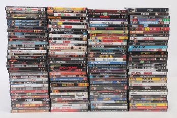 Large Box Of Lot Of Used Dvd