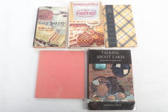 5 Essentials BAKING AND PASTRY COOKBOOKS LOT