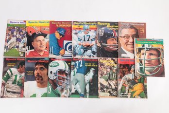 13 Issues: 1960's Sports Illustrated NFL - Namath, Packers, Colts & More