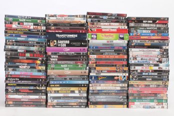 Large Box Of Used Movie  And Tv Series Dvd's