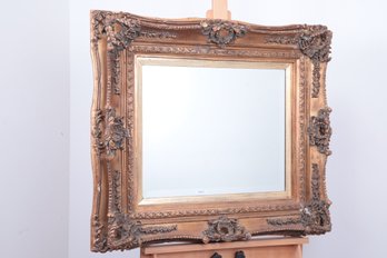 Antique Gesso Framed Mirror