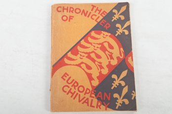 1930 Chronicler Of European Chivalry Color Plates